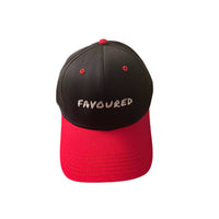 Crowned in Favour - Red/Blk/Wht
